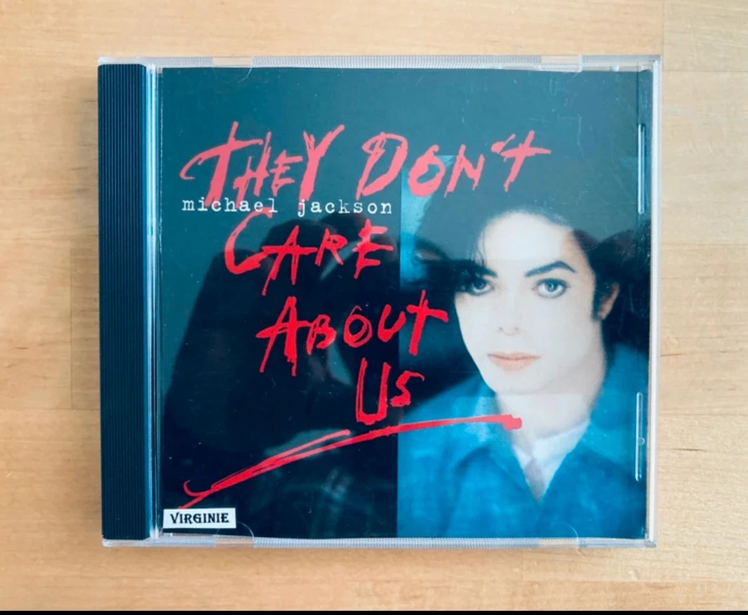 CD Maxi single Michael Jackson They don’t care about us.